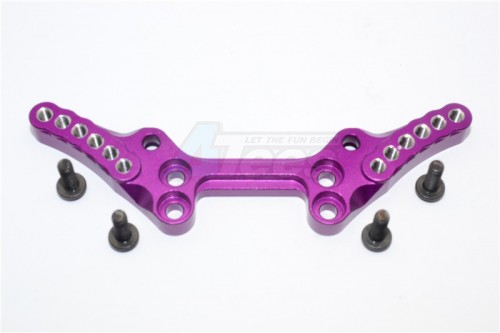 GPM Racing HPI RS4 SPORT 3 Aluminium Rear Shock Tower - 1Pc Set Purple