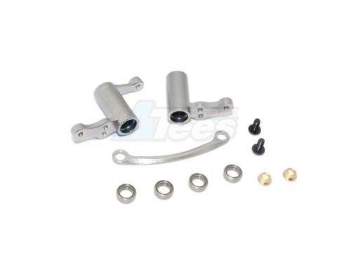 GPM Racing HPI RS4 SPORT 3 Aluminium Steering Assembly - 1Set Silver