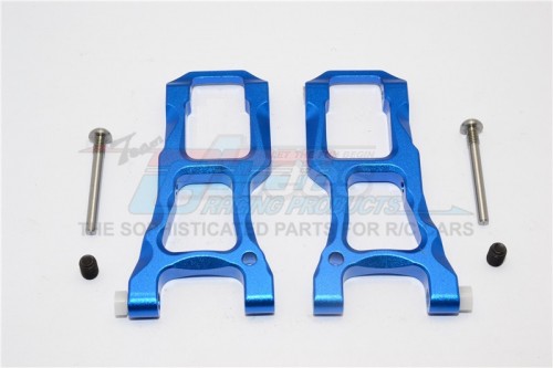 GPM Racing HPI RS4 SPORT 3 Aluminium Front Suspension Arm - 1Pair Set Blue