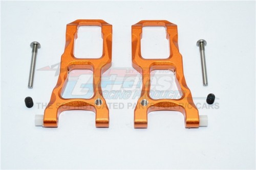 GPM Racing HPI RS4 SPORT 3 Aluminium Front Suspension Arm - 1Pair Set Orange
