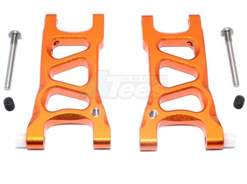 GPM Racing HPI RS4 SPORT 3 Aluminium Rear Suspension Arm - 1Pairr Set Orange