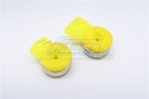 GPM Racing Miscellaneous All Servo Saver For Ko, Sanwa, Jr - 2pcs Yellow