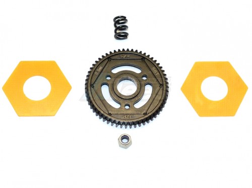 GPM Racing Axial SCX10 II Steel#45 Spur Gear (56T) - 1Pc Set Black