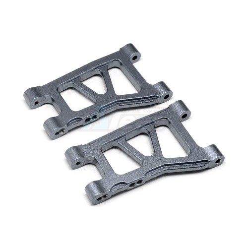 GPM Racing Traxxas LaTrax SST Aluminium Front/Rear Suspension Arm - 1pr Gun Metal