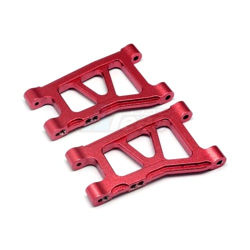 GPM Racing Traxxas LaTrax SST Aluminium Front/Rear Suspension Arm - 1pr Red