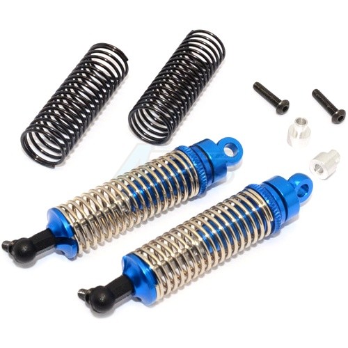 GPM Racing Traxxas LaTrax SST Aluminium Front/Rear Damper (57mm) - 1 pair set Blue