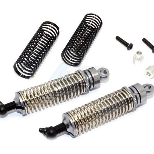 GPM Racing Traxxas LaTrax SST Aluminium Front/Rear Damper (57mm) - 1 pair set Gun Metal