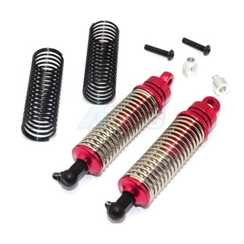 GPM Racing Traxxas LaTrax SST Aluminium Front/Rear Damper (57mm) - 1 pair set Red