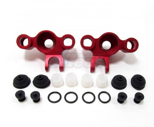 GPM Racing Traxxas Summit Aluminum Front/rear Knuckle Arm - 1pair Red