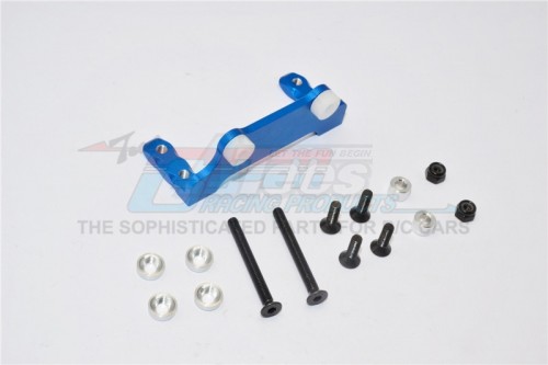 GPM Racing Gmade Sawback Aluminium Servo Mount - 1Pc Set Blue