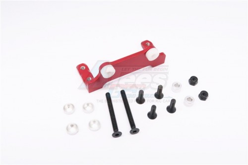 GPM Racing Gmade Sawback Aluminium Servo Mount - 1Pc Set Red