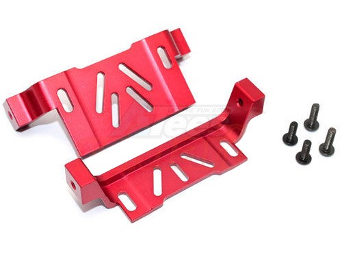 GPM Racing Gmade Komodo Aluminium Battery Holder - 2Pcs Set Red