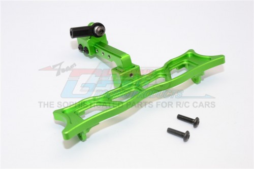 GPM Racing Gmade Komodo Aluminium Adjustable Tow Hitch - 1Set Green