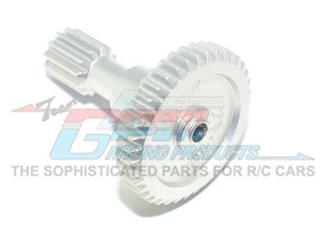 GPM Racing Tamiya T3-01 Dancing Rider Aluminium Rear Main Gear (39T-12T) - 1Pc Silver