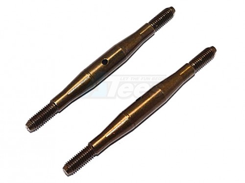 GPM Racing Miscellaneous All Spring Steel 5MM Clockwise And Anticlockwise Turnbuckles (Total Length 77MM.Both Sides Thread 13MM)-1Pair