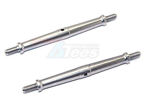 GPM Racing Miscellaneous All Aluminium 5MM Clockwise And Anticlockwise Turnbuckles (Total Length 96MM.Both Sides Thread 11MM)-1Pair Gun Metal