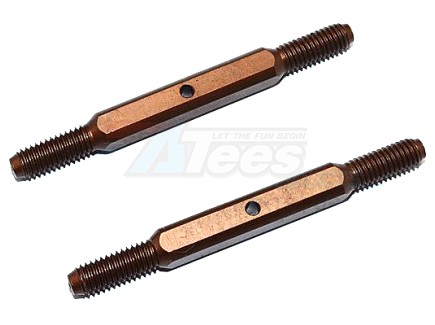 GPM Racing Miscellaneous All Spring Steel 6MM Clockwise And Anticlockwise Turnbuckles (Total Length 72MM.Both Sides Thread 15MM)-1Pair