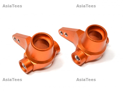 GPM Racing Tamiya DF01 Aluminum Front Knuckle Arm Set -1pr (for Ta01) Orange