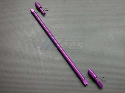 GPM Racing Tamiya TA01 Al Modified Main Drive Shaft - 1 Set Purple