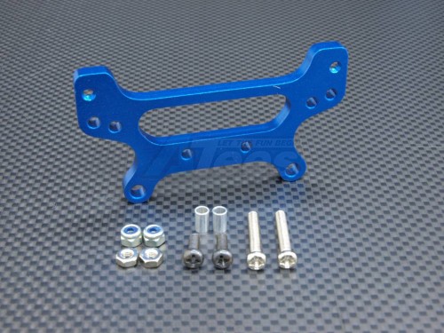 GPM Racing Tamiya TA01 Aluminum Rear Shock Tower W/ Collar & Screws Blue