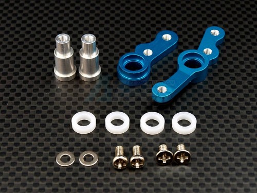 GPM Racing Tamiya TA01 Aluminum Steering Assembly Set Blue
