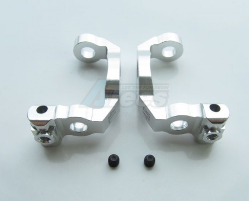 GPM Racing Tamiya TA05 IFS Aluminum Front C-hub - 1 Pair Silver