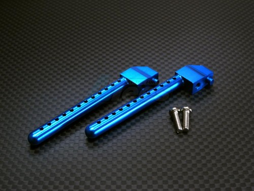 GPM Racing Tamiya TA05 Aluminum Rear Body Post - 1 Pair Blue