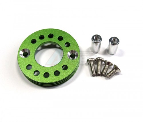 GPM Racing Tamiya TA02 Aluminum Modified Motor Mount for 18T, 22T Green