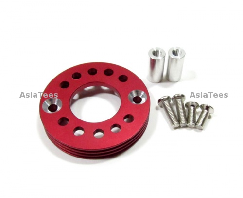 GPM Racing Tamiya TA02 Aluminum Modified Motor Mount for 18T, 22T Red