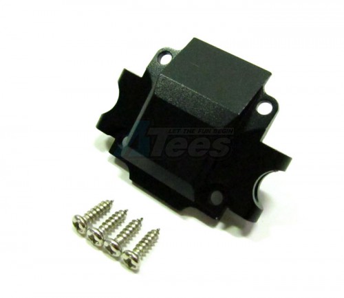 GPM Racing Tamiya TA02 Aluminum Front Gear Box (Bottom) Part Black