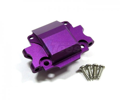 GPM Racing Tamiya TA02 Aluminum Front Gear Box (Bottom) Part Purple