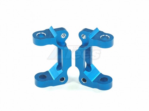 GPM Racing Tamiya TA02 Aluminum Front C-HUB Set - 1PR Blue