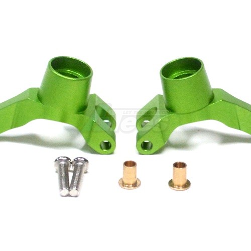 GPM Racing Tamiya TA02 Aluminum Rear Knuckle Arm - 1pr Green