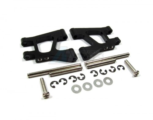 GPM Racing Tamiya TA02 Aluminum Front Arm Set 1 Pair Black