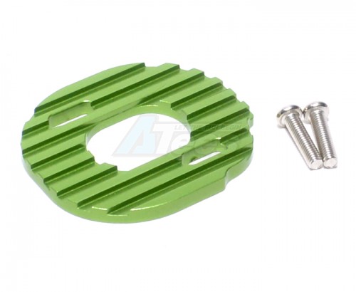 GPM Racing Tamiya TA03 Motor Heat Sink Plate Inside Of Gear Box Green