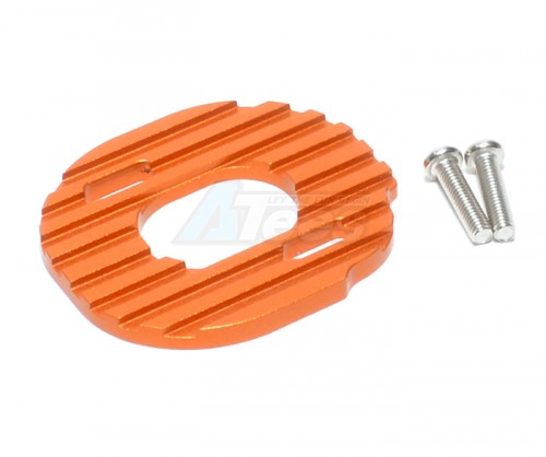 GPM Racing Tamiya TA03 Motor Heat Sink Plate Inside Of Gear Box Orange