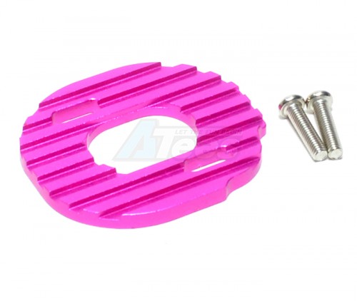 GPM Racing Tamiya TA03 Motor Heat Sink Plate Inside Of Gear Box Pink