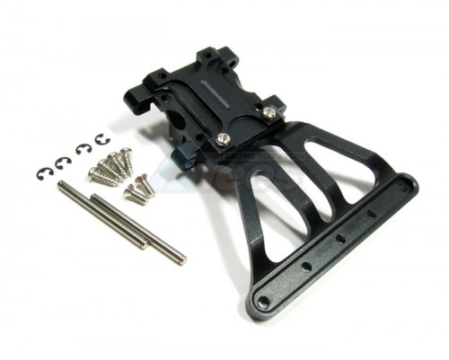 GPM Racing Tamiya TA03 Aluminum Front or Rear Arm Bulk Set ( 2 Pieces Extended Bumper ) Black