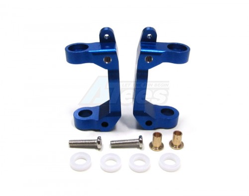 GPM Racing Tamiya TA03 Aluminum Front C-Hub Set Blue
