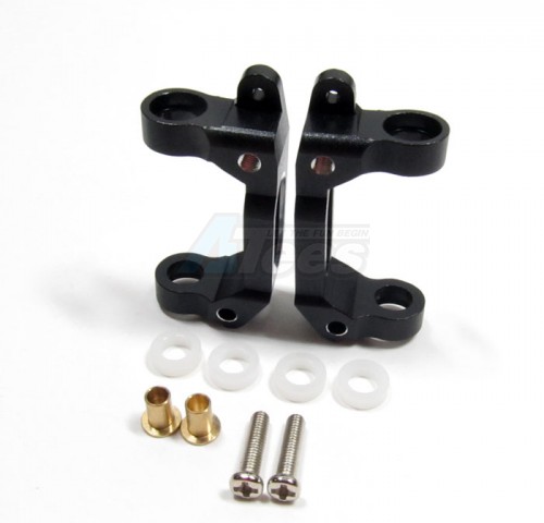 GPM Racing Tamiya TA03 Aluminum Bearing C - Hub With Bushing Black