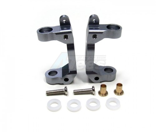 GPM Racing Tamiya TA03 Aluminum Bearing C-hub With Bushing Gun Metal