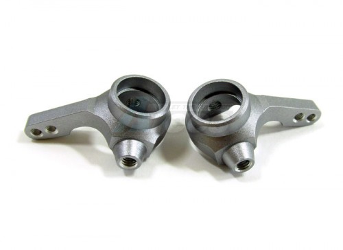 GPM Racing Tamiya CC01 Aluminum Front Knuckle Arm - 1pr (for Ta02, Ta03) Gun Metal