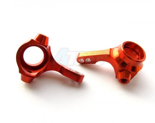 GPM Racing Tamiya CC01 Aluminum Front Knuckle Arm - 1 Pair Orange