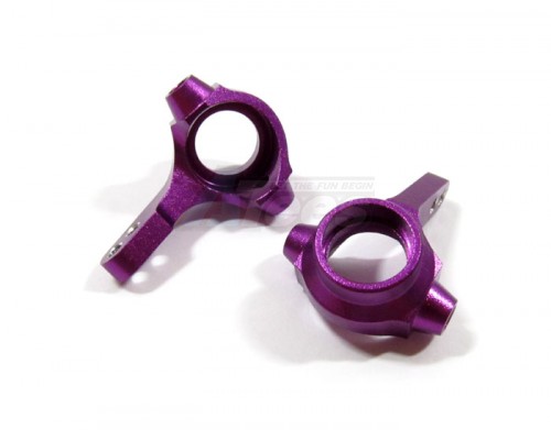 GPM Racing Tamiya TA03 Aluminum Front Knuckle Arm Set Purple