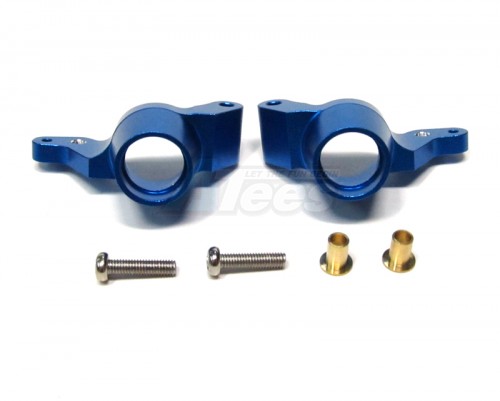 GPM Racing Tamiya TA03 Aluminum Rear Knuckle Arms Set Blue