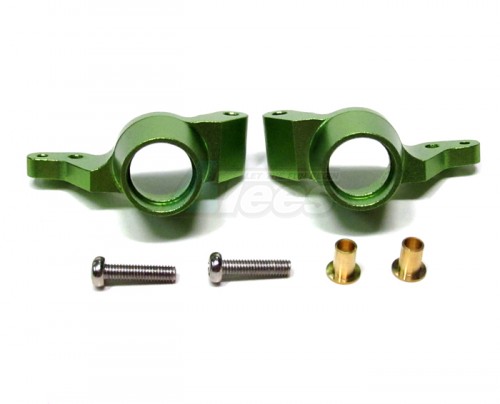 GPM Racing Tamiya TA03 Aluminum Rear Knuckle Arm - 1 Pair Green