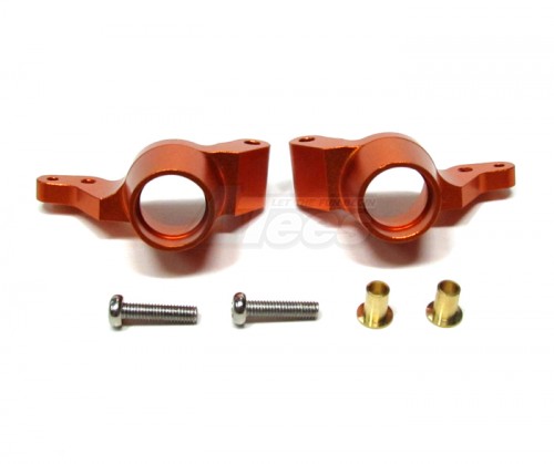 GPM Racing Tamiya TA03 Aluminum Rear Knuckle Arm - 1 Pair Orange
