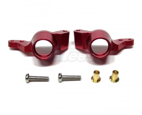 GPM Racing Tamiya TA03 Aluminum Rear Knuckle Arm - 1 Pair Red
