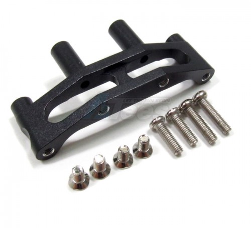 GPM Racing Tamiya TA03 Aluminum Front Steering And Chassis Support Black