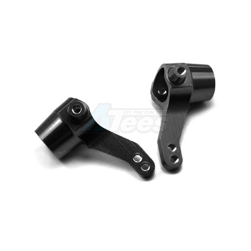 GPM Racing Tamiya TA05 Aluminum Front Knuckle Arm - 1pr Black